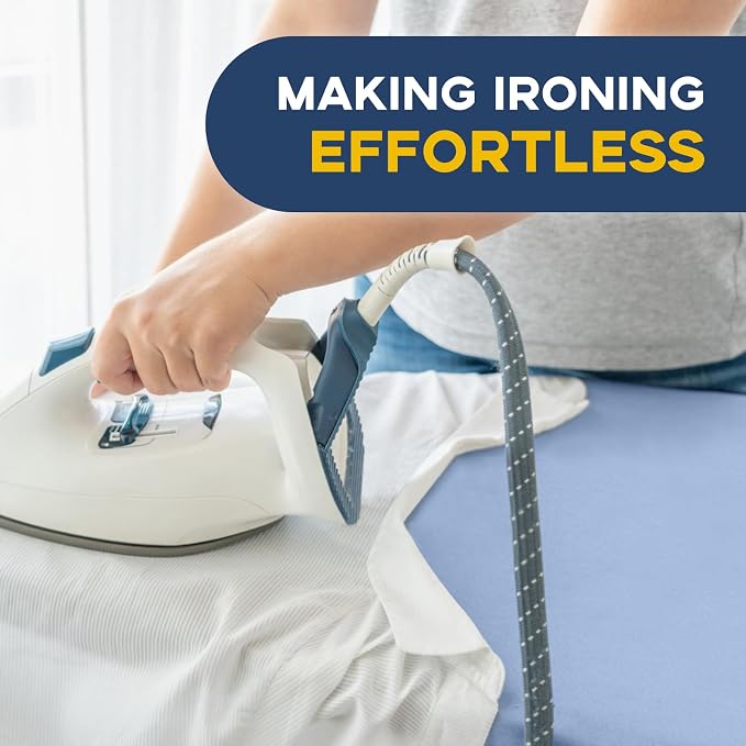 RAINHOL Ironing Board, 43x13 Full Size Blue Compact Iron Board - Image 6