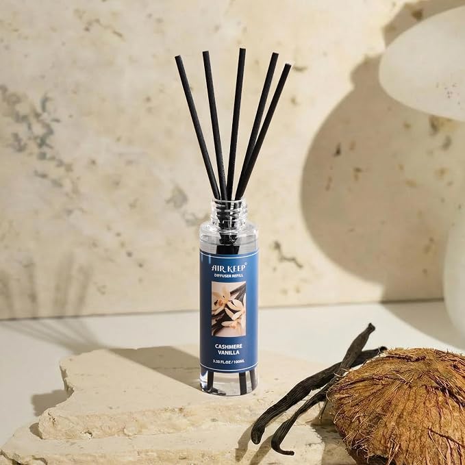 Reed Diffuser Oil Refill/Cashmere Vanilla/3.38 oz / 1 Pack/Air Freshener & - Image 4