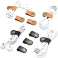 CAILLU Leather Cord Organizer, Cable Ties by CAILLU