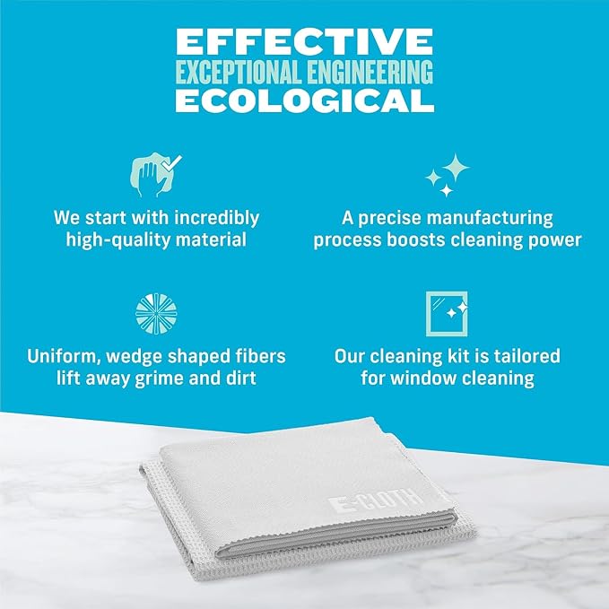 E-Cloth Window and Glass Cleaner Kit, Just Add Water - Image 3