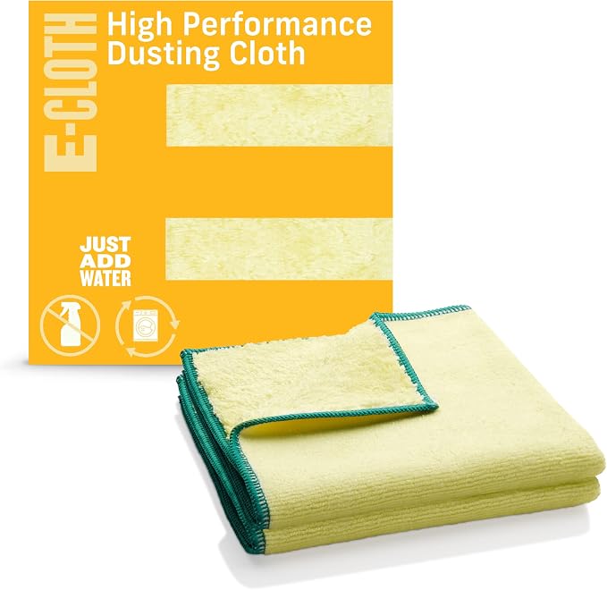 E-Cloth High Performance Dusting Cloth, Reusable & Dual-Sided by E-Cloth