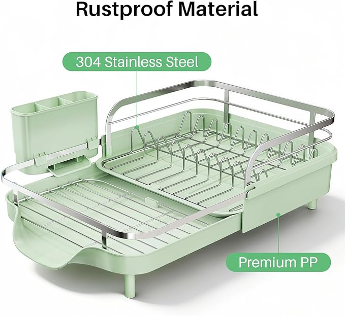 SNTD Expandable Dish Drying Rack - Image 5