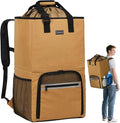 Vorspack Laundry Backpack with Shoulder Straps, Extra Large Hamper, Kahki | by Vorspack