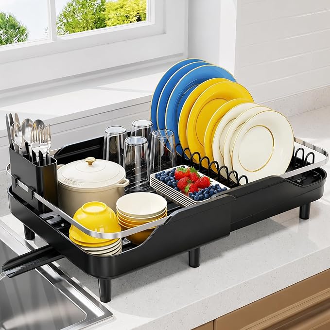 Urackify Expandable Dish Drying Rack by Urackify
