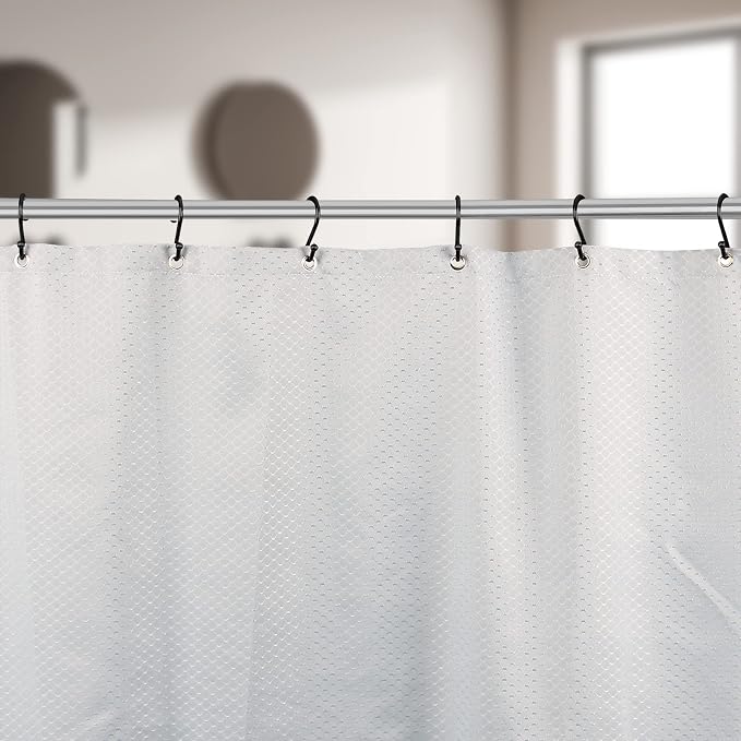 Metal Shower Curtain Hooks, Rust Proof Shower Curtain Hooks Rings, Durable S - Image 7