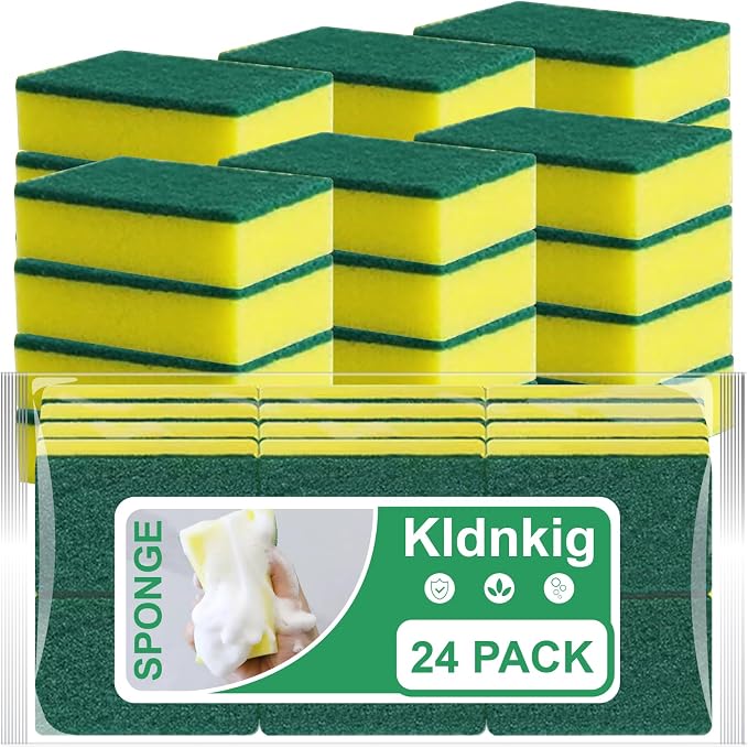 24 Pack Kitchen Cleaning Sponges, Scrub Sponges by Unknown