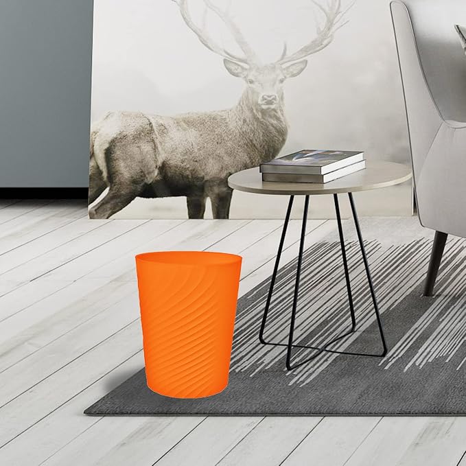 DAJITRE 1.8 Gallon Small Trash Can Wastebasket Recycling Bin Slim Profile - Image 6