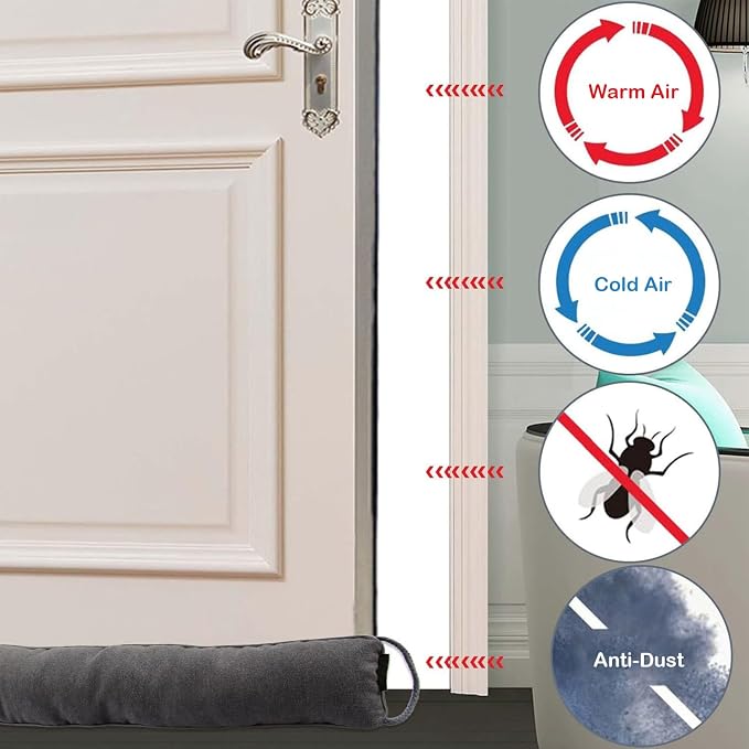 2Pack 36inch Heavy Duty Door Draft Stopper - Image 5