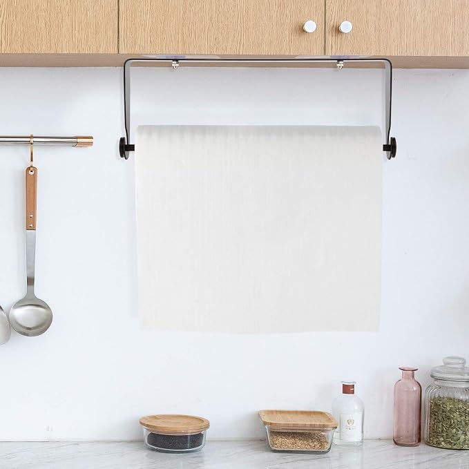 PHUNAYA Under Cabinet Paper Towel Holder Wall Mount - Image 2