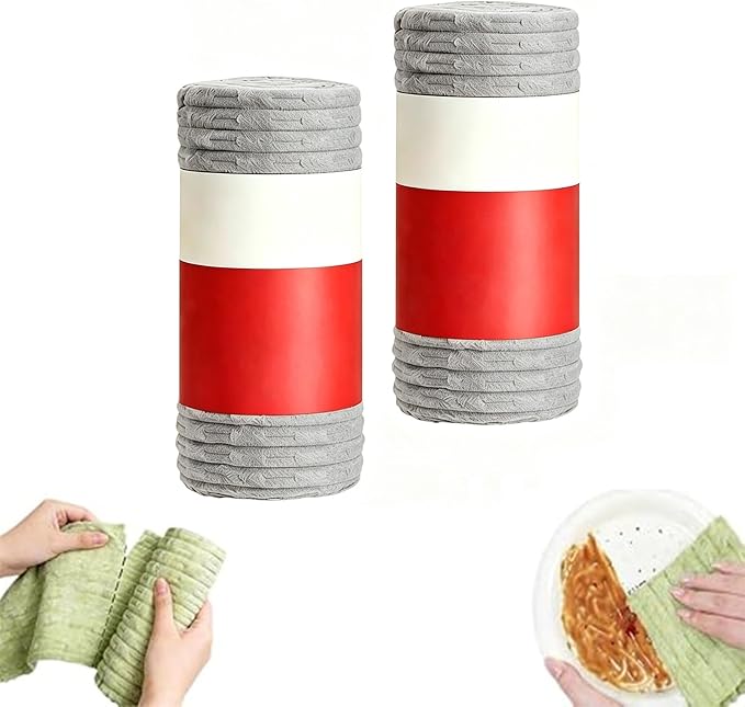 Multipurpose Reusable Tear-Off Cleaning Cloth Roll by Unknown