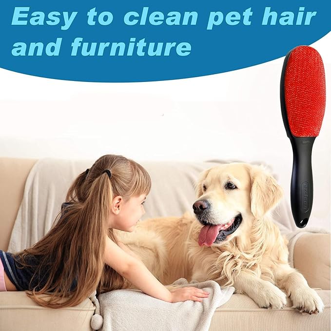 4-Pack Red Color Velvet Lint Brush - Image 4