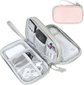 FYY Electronic Organizer, Travel Tech Pouch Bag, Cable Organizer Light Pink | by FYY