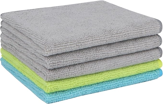 AIDEA Microfiber Cleaning Cloth 5 Pack by AIDEAHOME