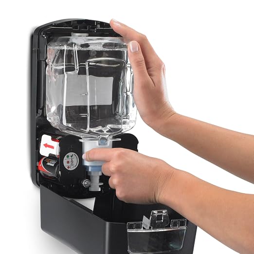 GOJO LTX-12 Automatic Foam Hand Soap Dispenser Chrome 1200mL 1ct - Image 4