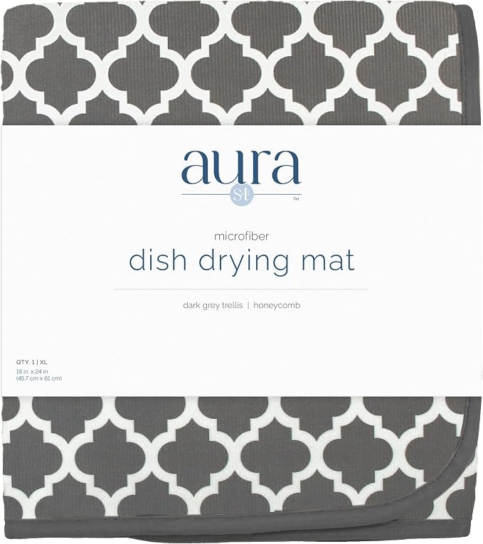 S&T INC. Dish Drying Mat, Extra Large Kitchen Counter Mat - Image 9