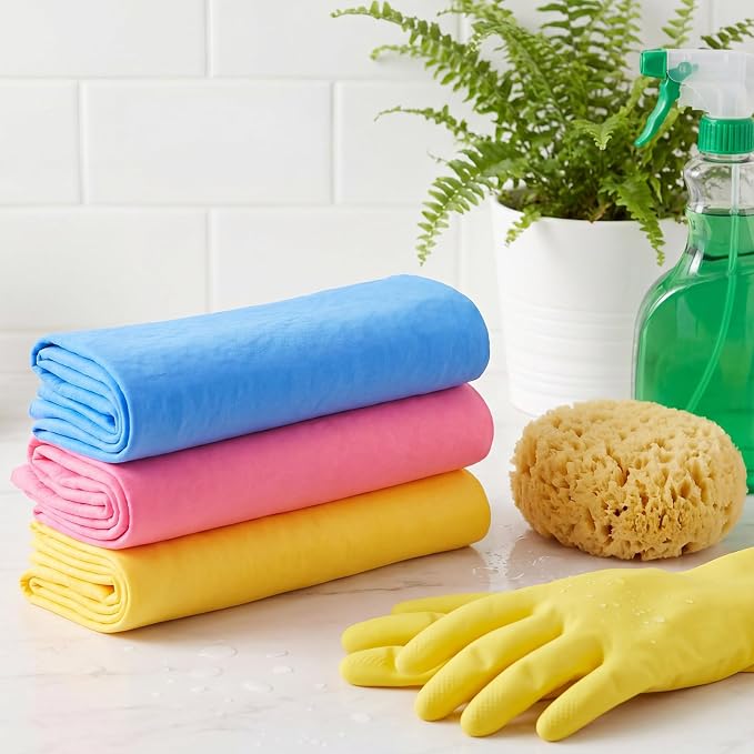 3 Pack Extra Large 26"x17" Chamois Cloth - Image 4
