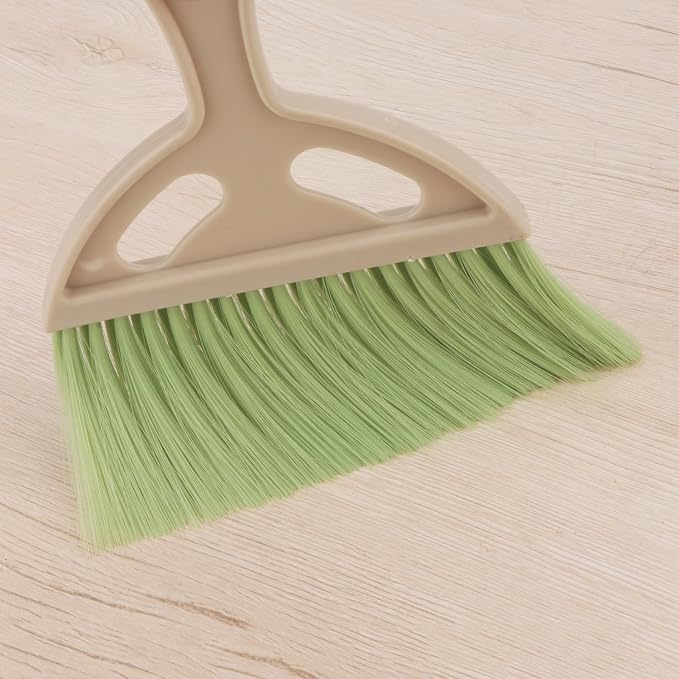 1 Pcs Mini Broom and Dustpan Set Small Whisk Broom Hand Held - Image 5