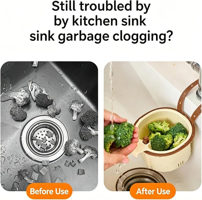 Hanging Sink Drain Basket, 2026 New Cactus Kitchen Sink Strainer Basket - Image 7