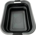 SAMMART 42L Collapsible Plastic Laundry Basket by SAMMART