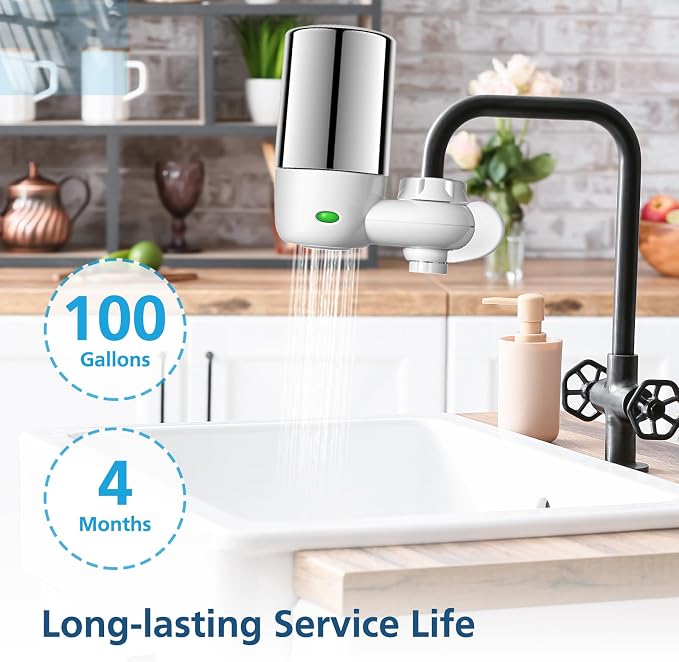 2 Pack Faucet Filter Replacement Compatible - Image 5