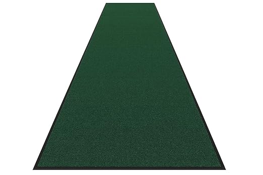 Guardian 94051540 Platinum Series Indoor Wiper Floor Mat, 5' x 15', Green