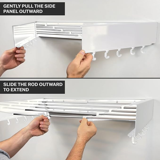 Foldable Wall Mounted Drying Rack - Image 6