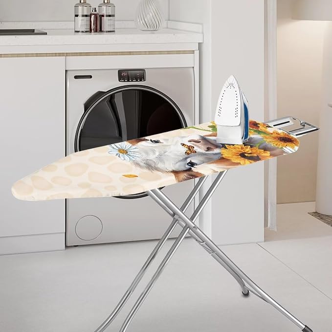 Sunflower Cow Ironing Board Cover and Pad Standard Full Size Iron Covers - Image 2