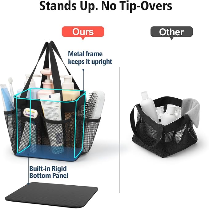 F-color Mesh Shower Caddy Portable - Image 3