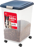 IRIS USA Dog Food Storage Container, Made in USA | Wheels by IRISUSA