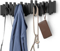 Umbra Sticks Wall Coat Rack, Wall Mount 8 Retractable Hooks, holds five pounds by Umbra