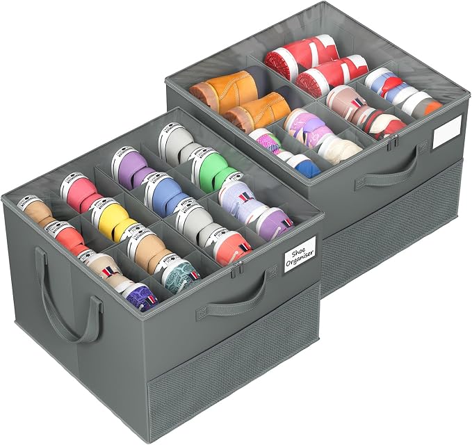 Large Reinforced Shoe Organizer by Unknown