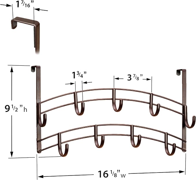 LYNK Professional® Home™ Over the Door Hooks - Image 4