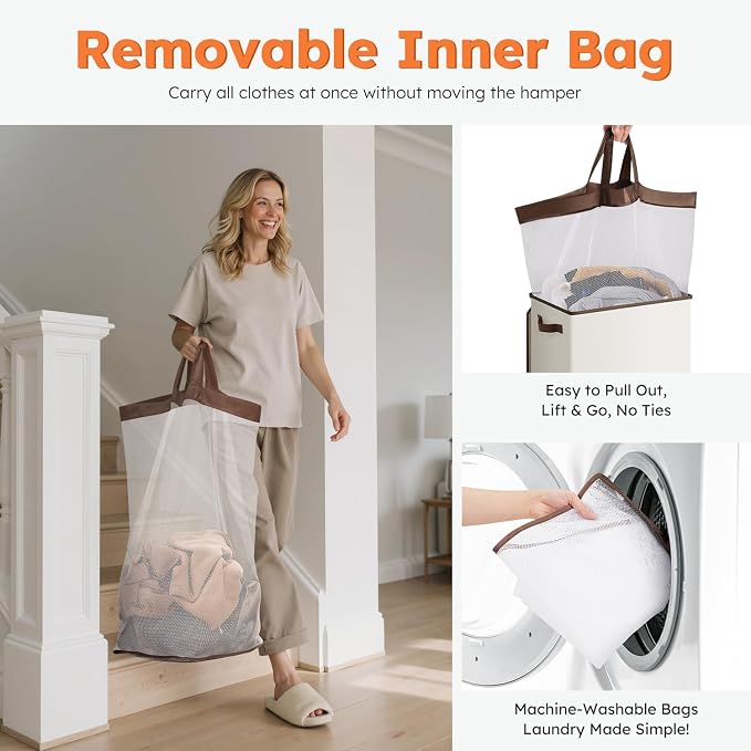 SOLEDI 100L Laundry Hamper - Image 6