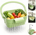Foldable Hanging Sink Drain Basket, 2026 Upgraded Foldable Kitchen Sink Strainer by Unknown