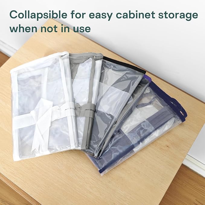 5PACK Plastic Clothes Storage Bag - Image 4