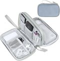 FYY Electronic Organizer, Travel Tech Pouch Bag, Cable Organizer Light Grey | by FYY