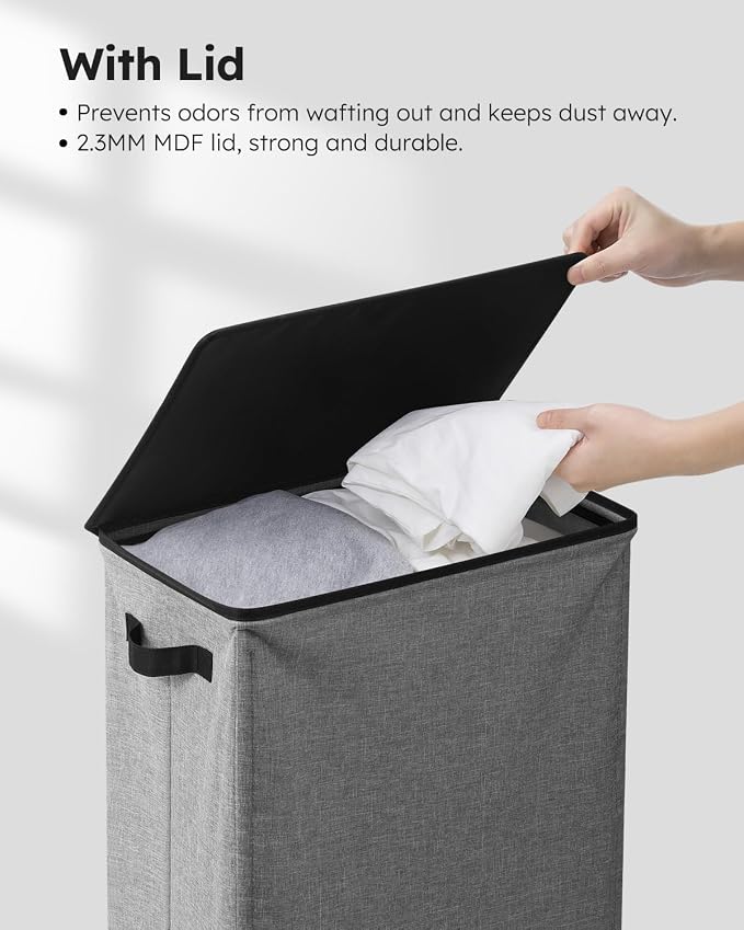 SOLEDI Slim Laundry Basket - Image 4