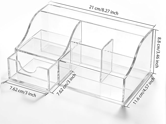HBlife Acrylic Desk Organizer - Image 2