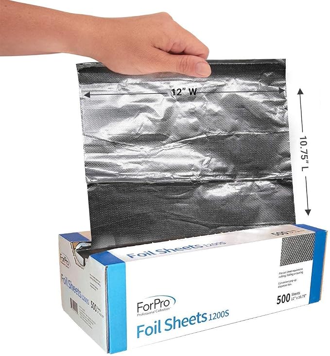 ForPro Professional Collection Embossed Pop-Up Foil Sheets 1200S, - Image 3