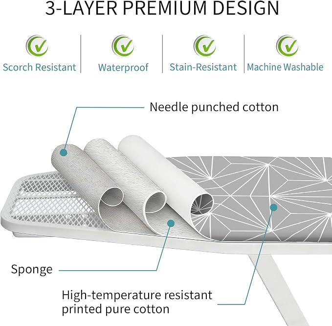 Modern Ironing Board Cover and Pad - Image 3