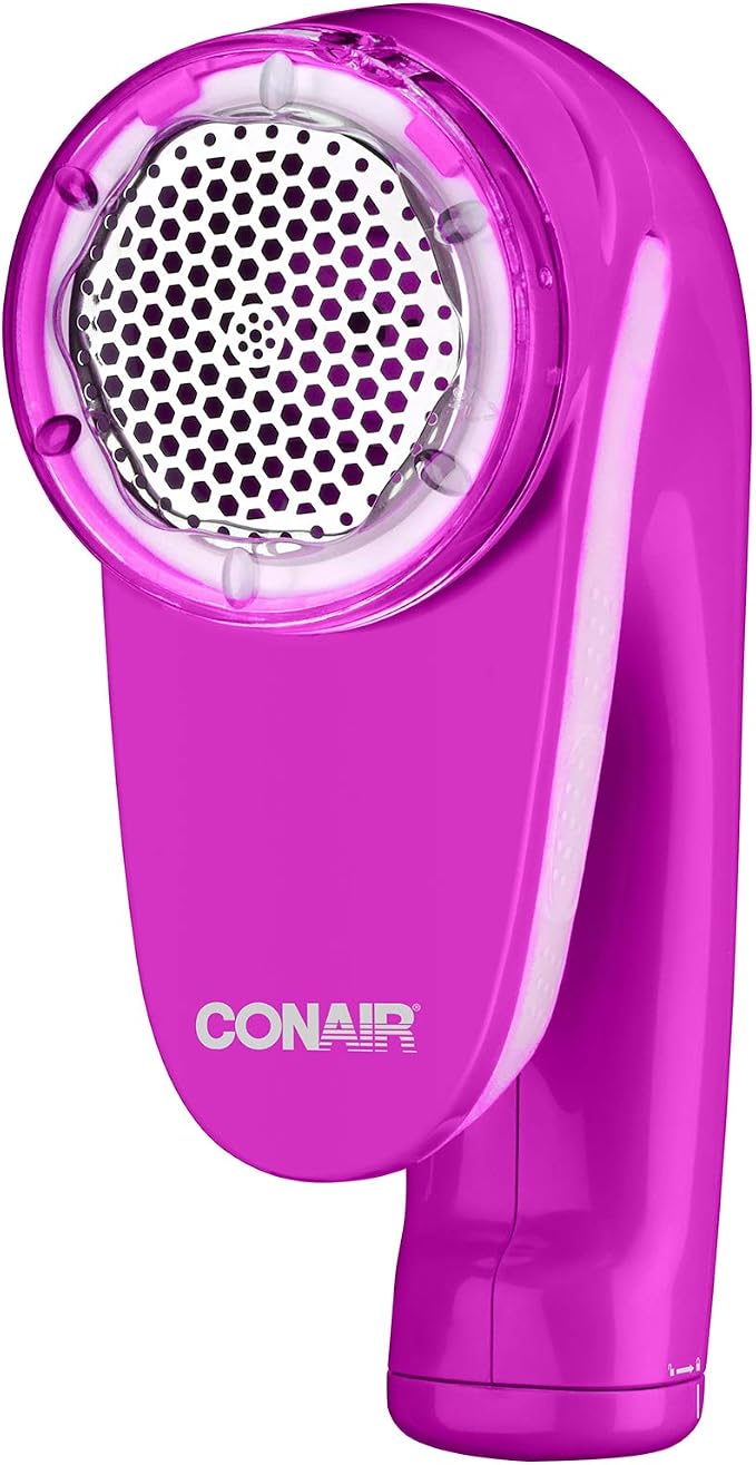 Conair Fabric Shaver and Lint Remover, Battery Operated Portable Fabric Shaver by conair