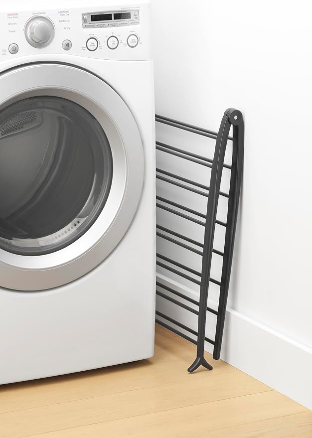 Whitmor Spacemaker Folding Drying Rack, Indoor Clothes Organizer - Image 3