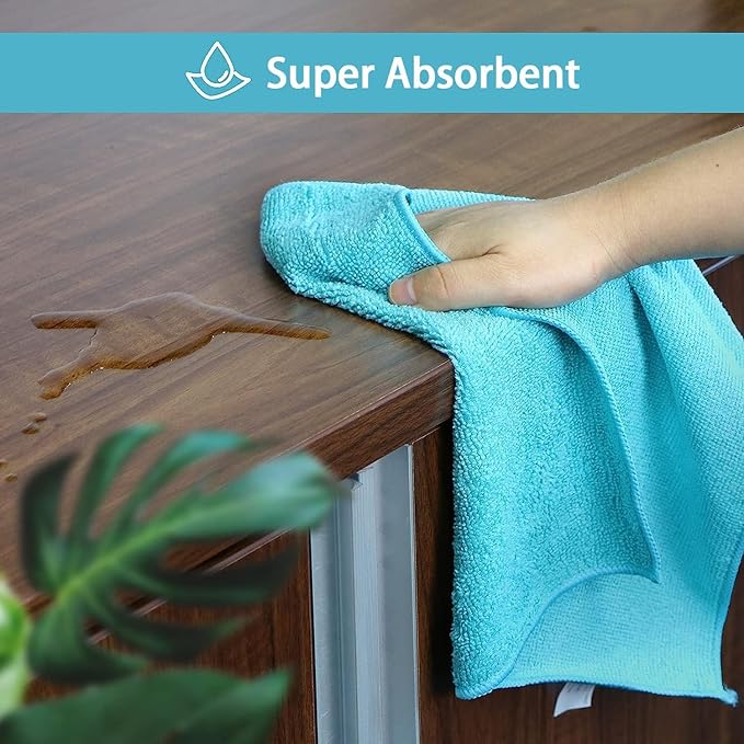 HOMEXCEL Microfiber Cleaning Cloth 600 Pack, Microfiber Towel - Image 4