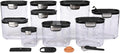 ProKeeper+ Airtight Food Storage Container Set – Clear Plastic Flour and Sugar by Unknown