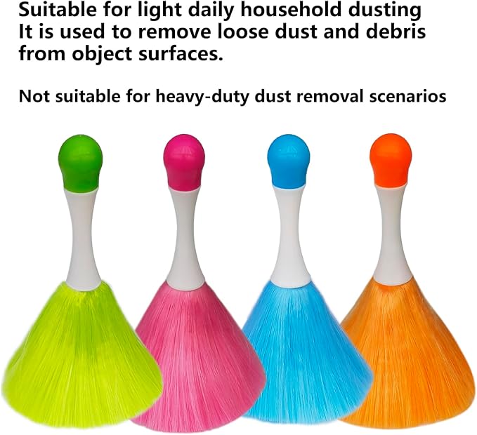 4 Pack 8" Hand Grips Microfiber Washable Duster, Suitable - Image 5