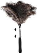 Ostrich Feather Duster 16.5-47Inch Reusable Fluffy Natural Detachable Ostrich by MehelloFeather