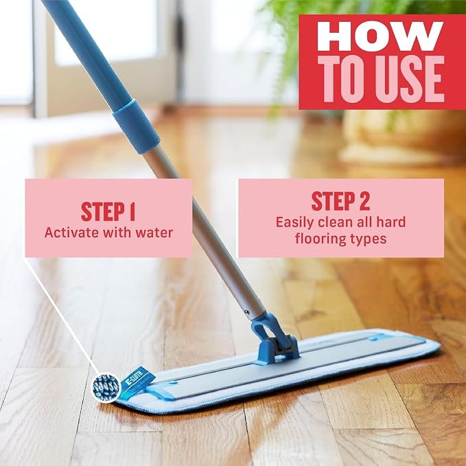 E-Cloth Deep Clean Mop for Home Cleaning, No Refills or Spray Needed | Reusable - Image 2