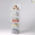 PUPPYCUTE Hanging Closet Organizer and Storage, Clothes Hanging Shelves Wire by PUPPYCUTE