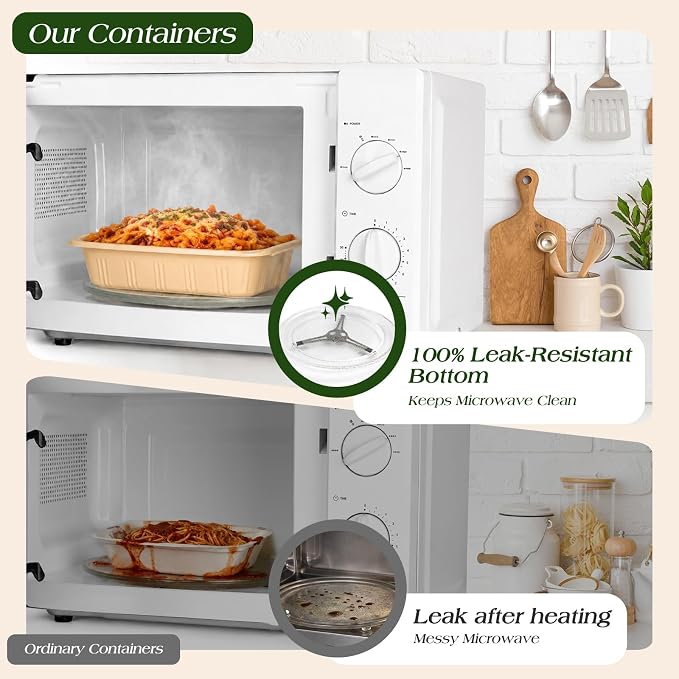 100 Piece Meal Prep Containers - Image 5