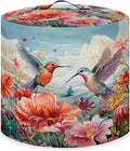 TODIYADDU Fly Hummingbird Dust Cover for Electric Pressure Cooker Waterproof Air Fryer Cover Dust Cover with Storage Pocket and Handle Portable 3 Quart Pressure Cooker Cover Presents